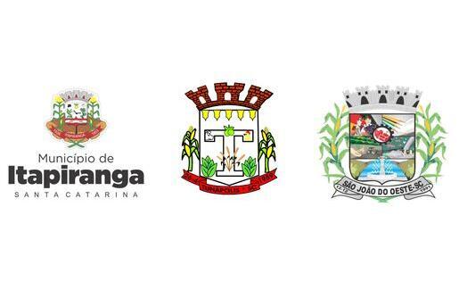 Itapiranga terá ponto facultativo na sexta-feira; São João do Oeste e Tunápolis atendem normalmente