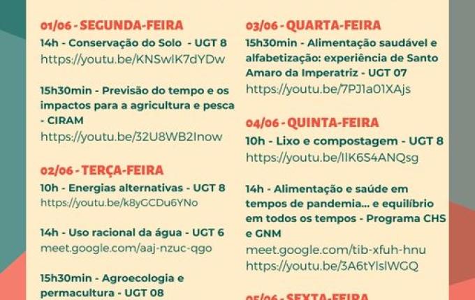 Semana do Meio Ambiente é comemorada com capacitações pela Epagri