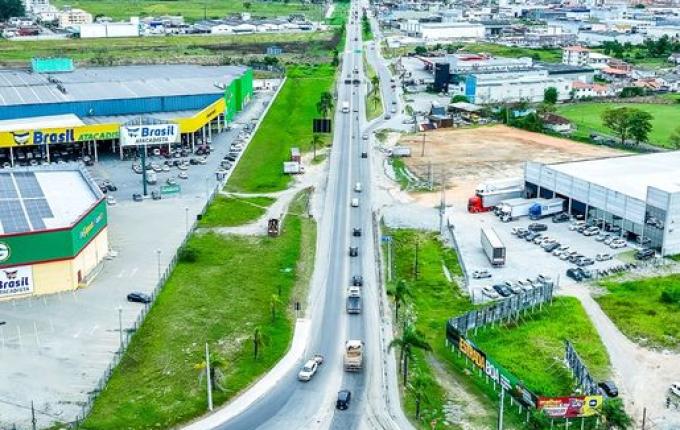 Jorginho Mello pede que governo federal transfira gestão da BR-282 ao estado