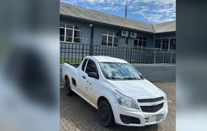 Veículo furtado de prefeitura de SMO é recuperado em Chapecó