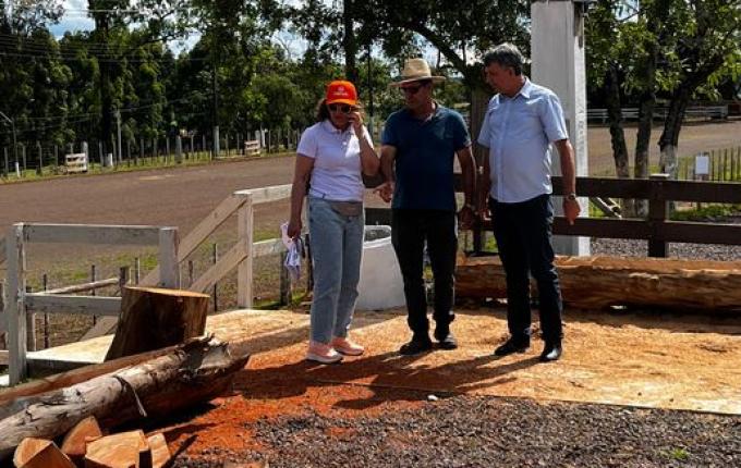 CCO da FAISMO realiza visita técnica no Parque de Exposições Rineu Gransotto