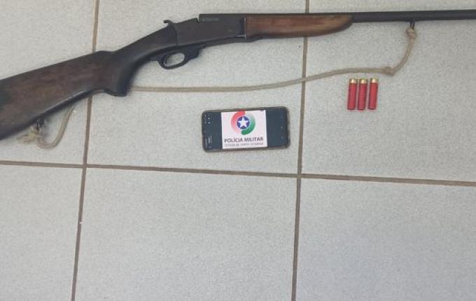 Suspeito é preso por tentativa de homicídio em São José do Cedro