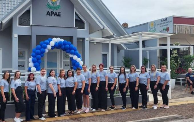 Apae de São João do Oeste inaugura sede própria