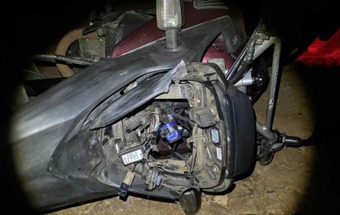 Proprietário lamenta estado em que moto furtada foi encontrada em SMOeste