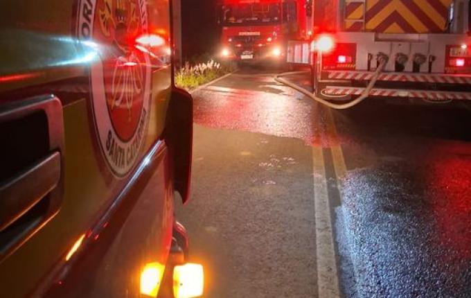 Incêndio destrói parte de serraria no interior de Santa Terezinha do Progresso