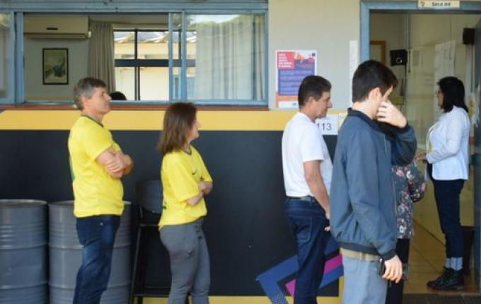 Eleições seguem tranquilas em SMOeste