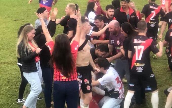 Estrela Vermelha bate o Floriano e é campeão do Municipal de Futebol em Bandeirante