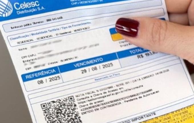 Conta de luz vai ficar mais cara em SC com reajuste 2,3 vezes maior que a inflação