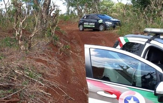 Corpo carbonizado é encontrado no interior de Chapecó