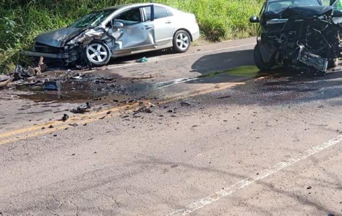 Grave acidente deixa condutoras feridas na SC 386 em Mondaí