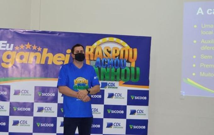 Lançada Oficialmente a Campanha Raspou, Achou, Ganhou CDL