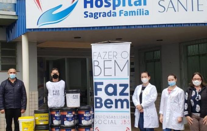 Hospital Sagrada Família de Itapiranga recebe doações