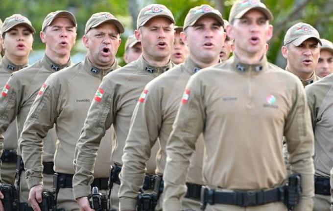 PM-SC confirma a contratação 650 policiais militares