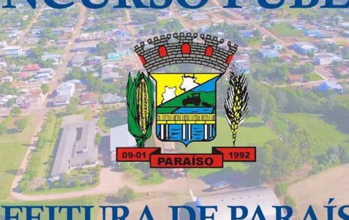 Inscrições para Concurso Público seguem até o começo do mês em Paraíso