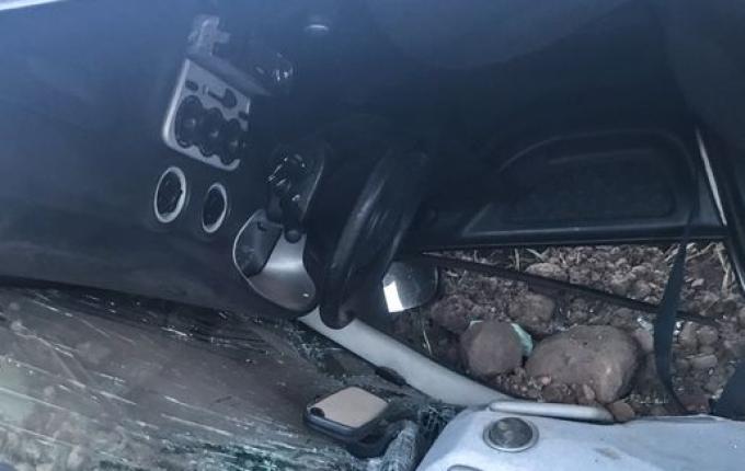 VÍDEO: Embriagado, rapaz perde controle e capota veículo em SMO