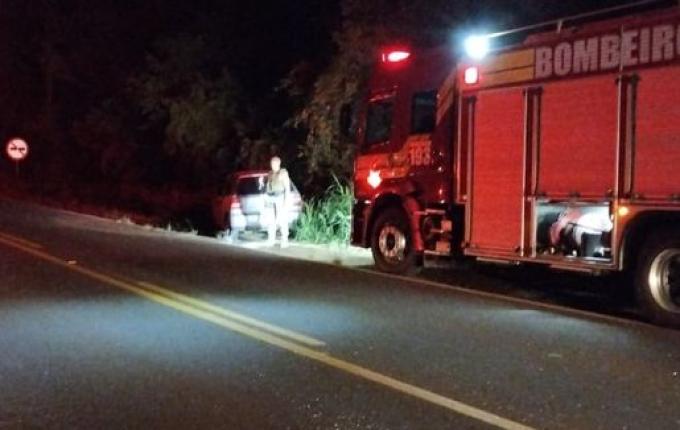 Homem sofre ferimentos em acidente na SC-163 em Itapiranga