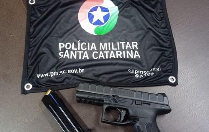 Polícia Militar de Itapiranga recebe novo armamento