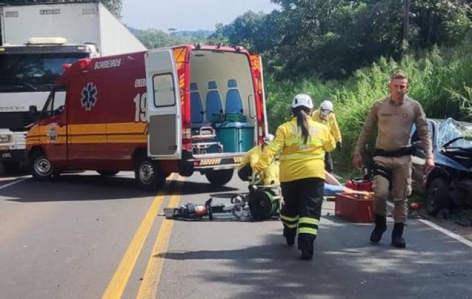 Motorista morre em colisão frontal em Formosa do Sul