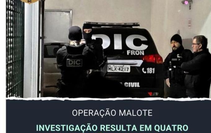 SMO: Polícia conclui inquérito e prende quatro suspeitos de assalto em mercado