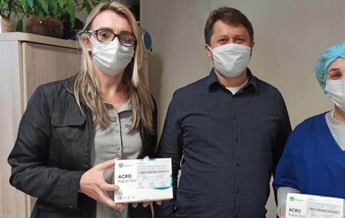 Com recurso de campanha, Acislo repassa testes rápidos à Fundação Hospitalar