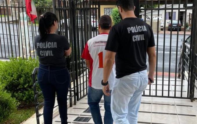 Polícia Civil prende suspeito da tentativa de feminicídio em SMO