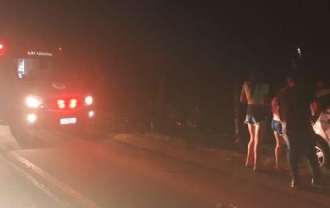 Tripla colisão mata motociclista na SC-159