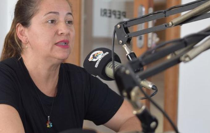 Coordenadora regional do SINTE participa do Peperi Rádio Repórter