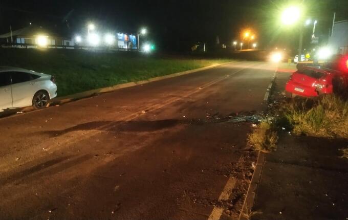 Colisão deixa três pessoas feridas na via periférica da BR-163 em São José do Cedro