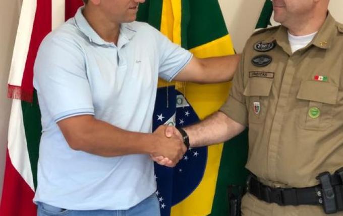 Comandante deixa PM de Saltinho para atuar na Polícia Ambiental de Chapecó