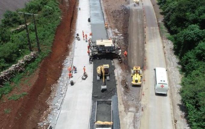 Obras da BR-163 entram na reta final entre Guaraciaba e Dionísio Cerqueira