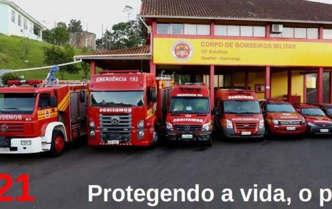 Corpo de Bombeiros comemora 21 anos de atividades em Itapiranga