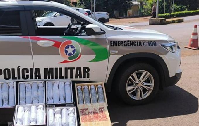 PM apreende vinho argentino avaliado em R$ 19 mil em Serra Alta