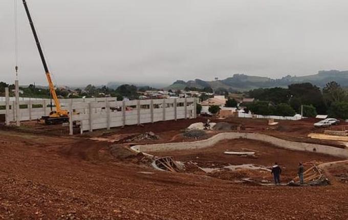 Ginásio de Esportes deverá ser concluído no final do próximo ano