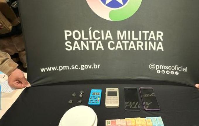 Polícia prende casal por tráfico de drogas em São Miguel do Oeste