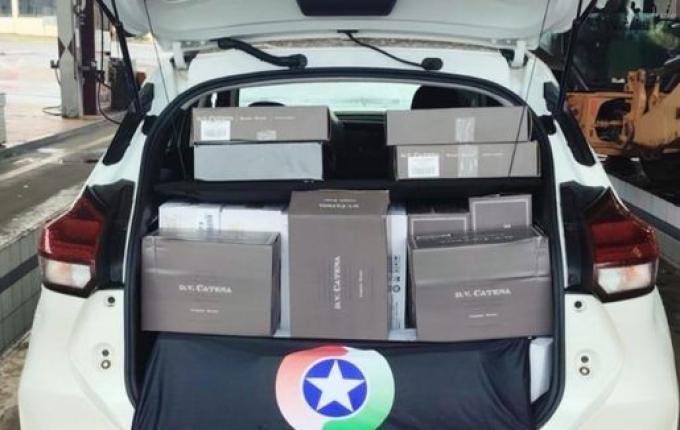 Após denúncia anônima, polícia apreende mais de 230 garrafas de vinho em Xaxim