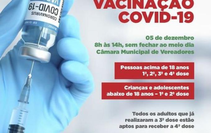 Novo mutirão quer vacinar pessoas não imunizadas contra Covid em Guarujá do Sul