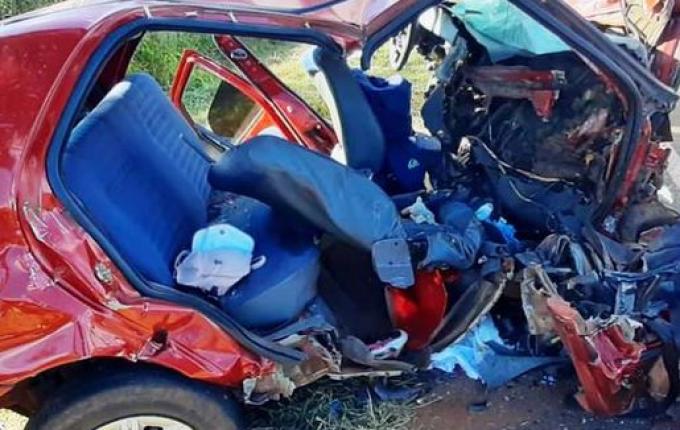 Carro de Palma Sola se envolve em acidente com mortes na BR-280