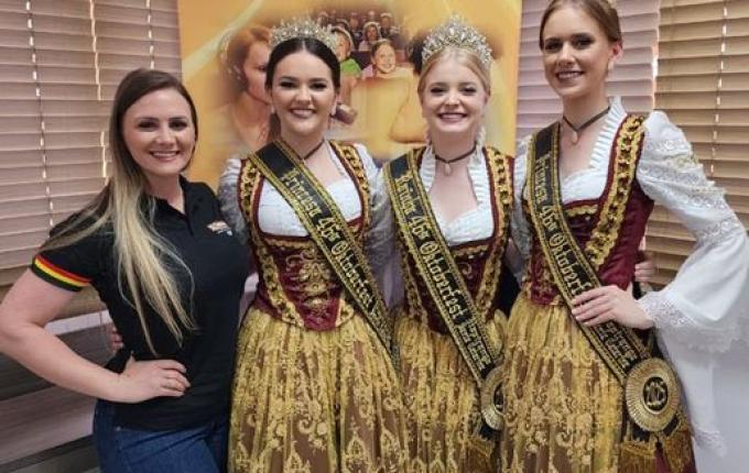 Soberanas da Oktoberfest realizam maratona de divulgação