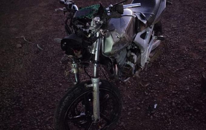 Motociclista fica ferido em colisão com carro no interior de Itapiranga