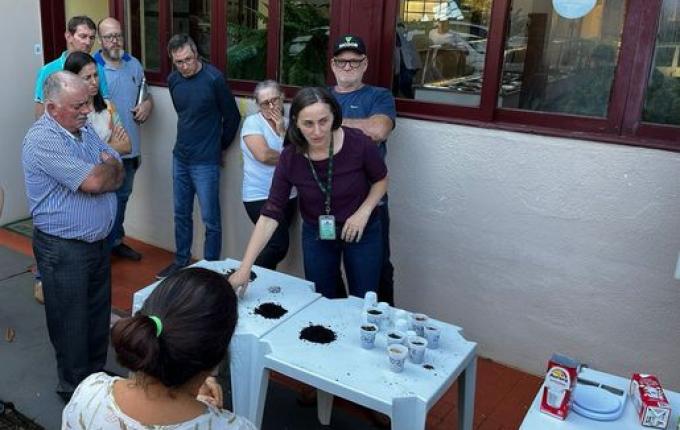 Epagri promove curso de produção de morangos em SMOeste