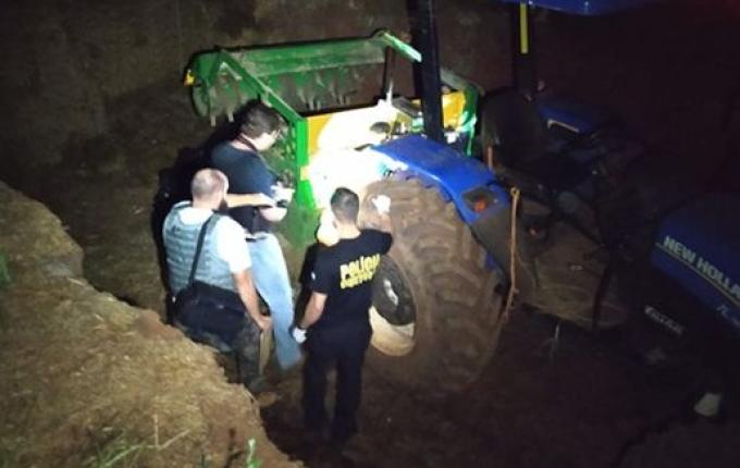 Homem morre ao cair em máquina agrícola