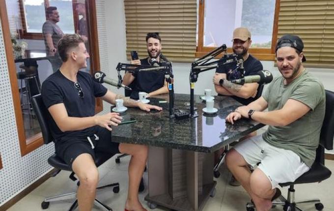 Banda San Francisco visita Rádio Itapiranga