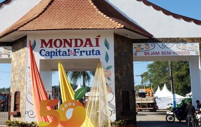 Com grandes atrações, inicia hoje a 18ª Festa da Fruta em Mondaí