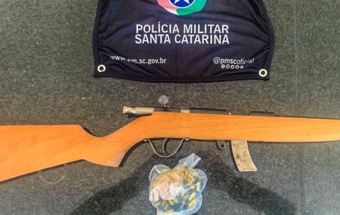 PMRV prende homem por porte ilegal de arma de fogo em Iporã do Oeste