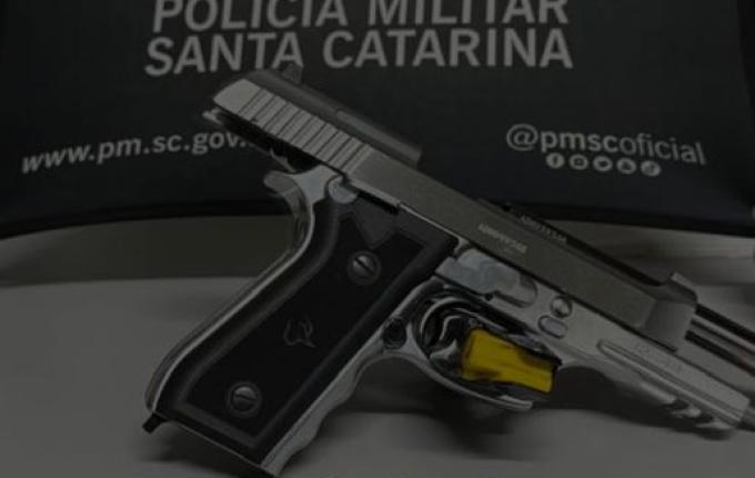 Homem é preso com pistola carregada em restaurante de São Bernardino