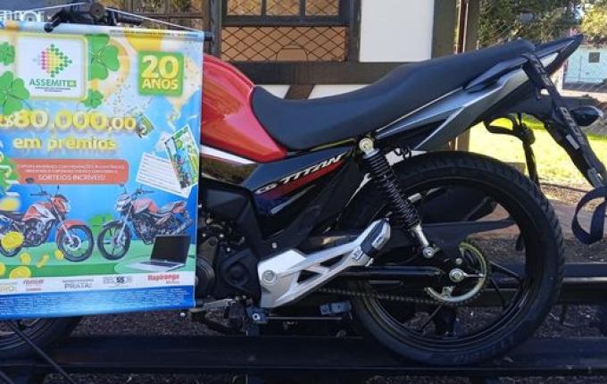 Assemit realiza sorteio da segunda motocicleta da Campanha Show da Sorte