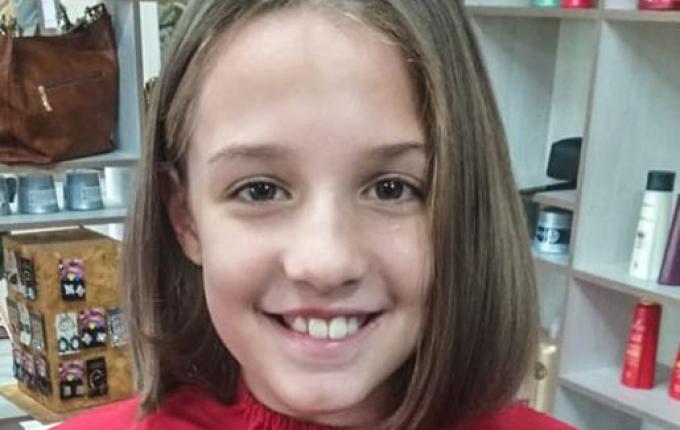 VÍDEO: Menina decide cortar cabelo e doar em São Miguel do Oeste