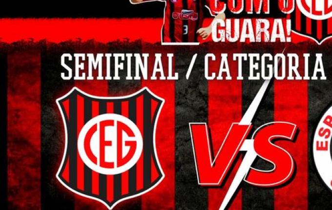 Sub 18 do Guarani disputa semifinal do Campeonato Regional