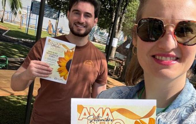 Rede de Atenção promove ações do Setembro Amarelo em Descanso