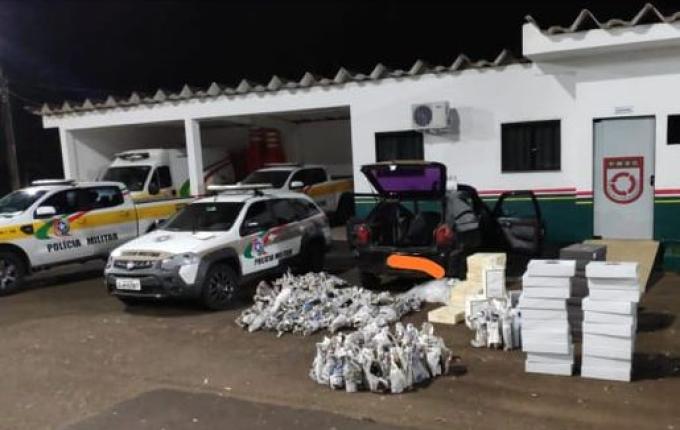 Polícia apreende mais de 400 garrafas de vinho na SC-305